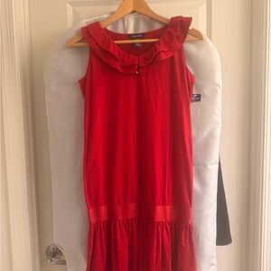 Ralph Lauren Vibrant Red Kids Dress